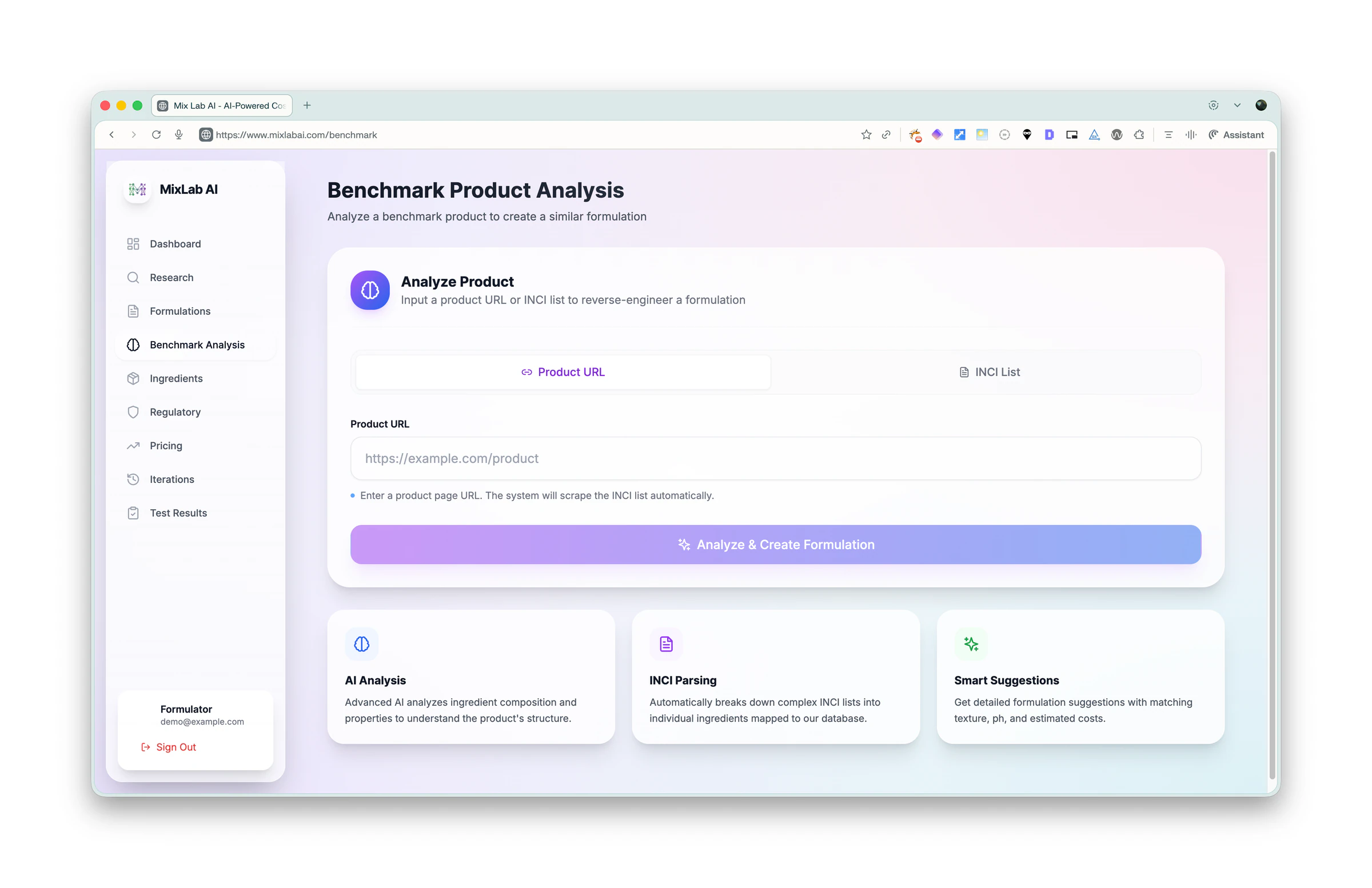MixLab AI screen