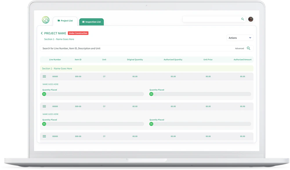 Software Interface