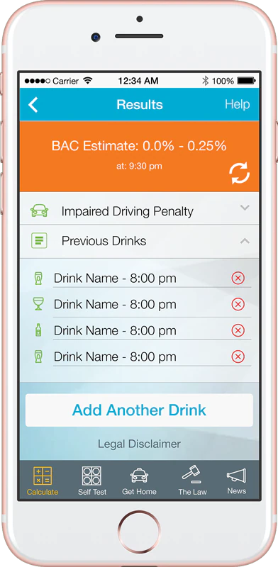 Impaired Driving Education App
