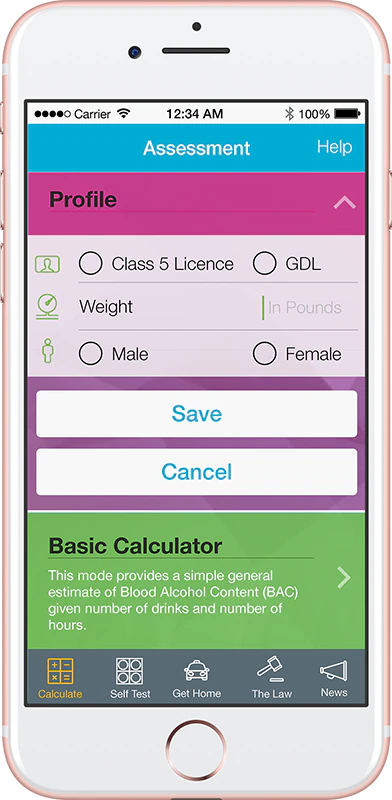 Impaired Driving Education App
