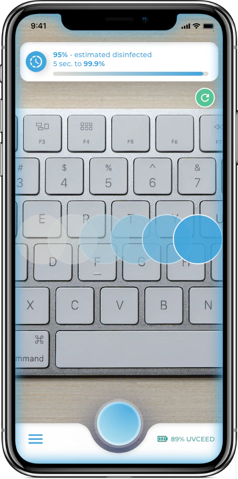 UVCeed Scan Progress